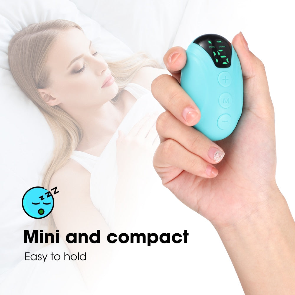 Hailicare SleepEgg, Handheld Sleep Aid, EMS Sleep Instrument, Muscle Pain Relief, Anxiety Relief, Neuro Sleep Nerves, Insomnia Soothe Device, Healthy Pulse Stimulation
